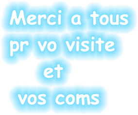 merci à tous